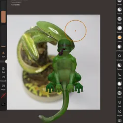 Alien frog