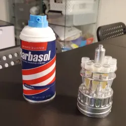 BARBASOL JURASSIC PARK 100% 3D SPRAY CAN
