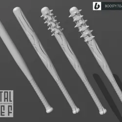 Baseball Bat Set for 6 inch action figures