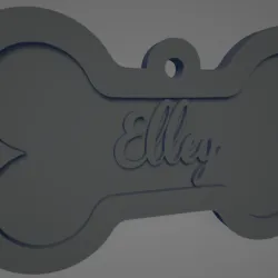 Bicolor Dog Collar "Elley" - Collar bicolor para perro "Elley"