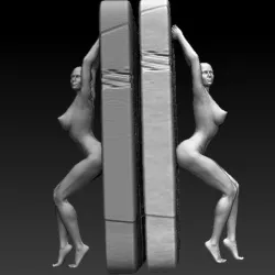 Bookend stl