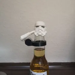 Bottle cap Stormtrooper