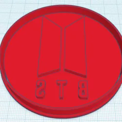 BTS cookie cutter