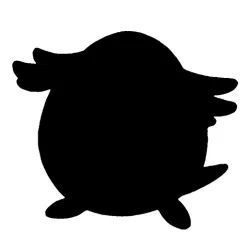 Chansey wall decal