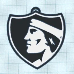 colo colo logo keychain