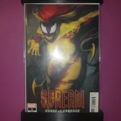 Comic book wall display