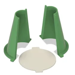 Conical Shape Silicone Mold Housing