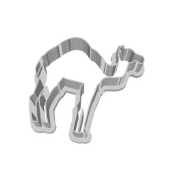 cookie cutter Dromedary  Asia, Animal, Animal Wildlife, Animals In The Wild, Artiodactyla