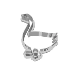 cookie cutter Goose, Animal, Art, Bird, Cartoon