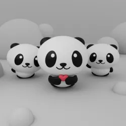 Cute Little Pandas
