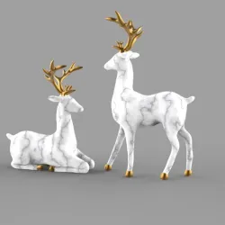 DEER CHRISTMAS DECORATION