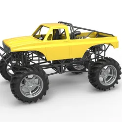 Diecast Mud truck Scale 1:25
