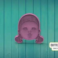 Doll Squid Game Doll Squid Game Cookie Cutter