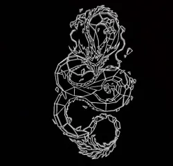 Dragon Shenron Geometric