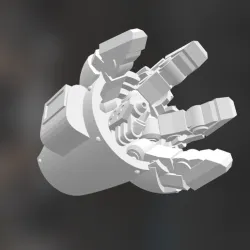 Dreadnought Flamethrower Arm Imperial Fists