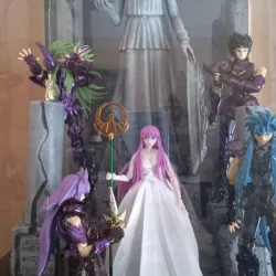 estatua athena + pedestal