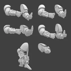 Evil Crusader Rifle Arms + Rifles
