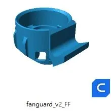 Fan guard for 1/10 FF Chassis