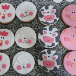 Farm Animals Cookie Cutter Collage Set