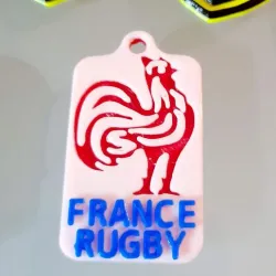 France Rugby key ring