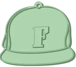 Free Fire cap keychain