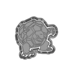 Golem Pokemon cutter and stamp, cookie cutter, form