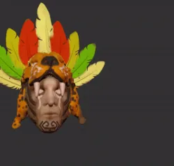 head CAPTAIN AZTECA type g