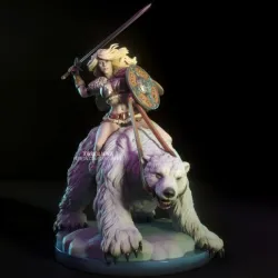 Hilde - Polar bear barbarian