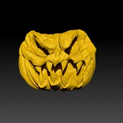 Horror Pumpkin  - MOLD BATH BOMB, SOLID SHAMPOO