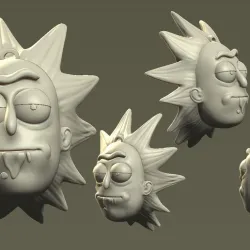 keychain Rick