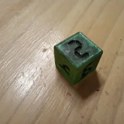 LCD Dice (d6)