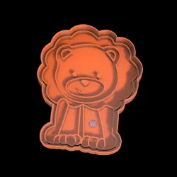Leon Lion Cookie Cutter 2pc
