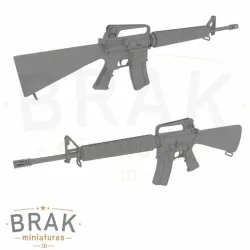 M16A2 1/3 scale miniature