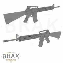 M16A4 1/3 scale miniature