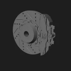 MD3 Brakes Drilled and milled