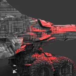 Moon Ship Trekker Ship