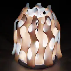 Parametric Gyroid lamp