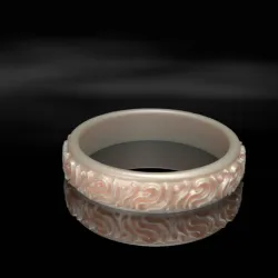 Patterned ring