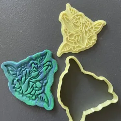 Penis flower cookie cutter