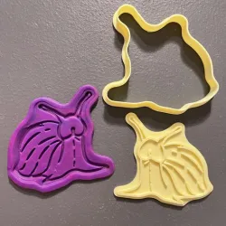 Penis snail cookie cutter