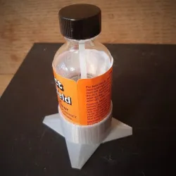 Plastruct Plastic Weld Anti-Tip Bottle Base (will work with 1.5" or 39 mm dia. bottles)