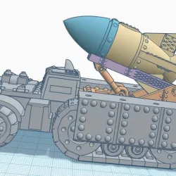 Retro Space Ork Rocket (Expansion)