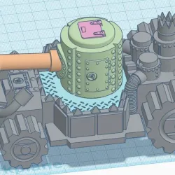 Retro Space Ork Turret Expansion