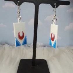 Sailor Moon rectangular earrings