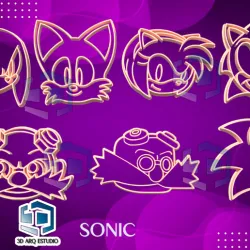 SONIC COOKIE CUTTER