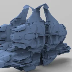 Space Roamer Mining laser Architecture 1