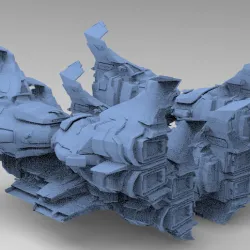 Space Roamer Mining laser Architecture 3