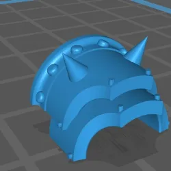 Spiky but not so spiky Cat Termie Shoulder Pad