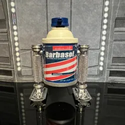 STAR WARS  BB-SOL BARBASOL CAN SHAVING DROID, ASTROMECH R2 ROBOT UNIT, CUSTOM ACTION FIGURE 1/18, 3.75"