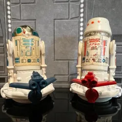 STAR WARS DROIDS ANIMATED SERIES R2-D2 HOPPER, SKIFF, SPEEDER ACTION FIGURE, COMPANION DROID. 3.75", 1/18 VINTAGE KENNER